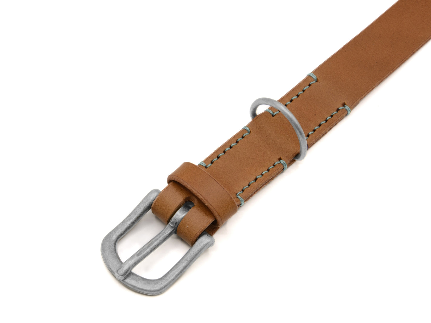 Lederhalsband 'Waldgeist' Camel
