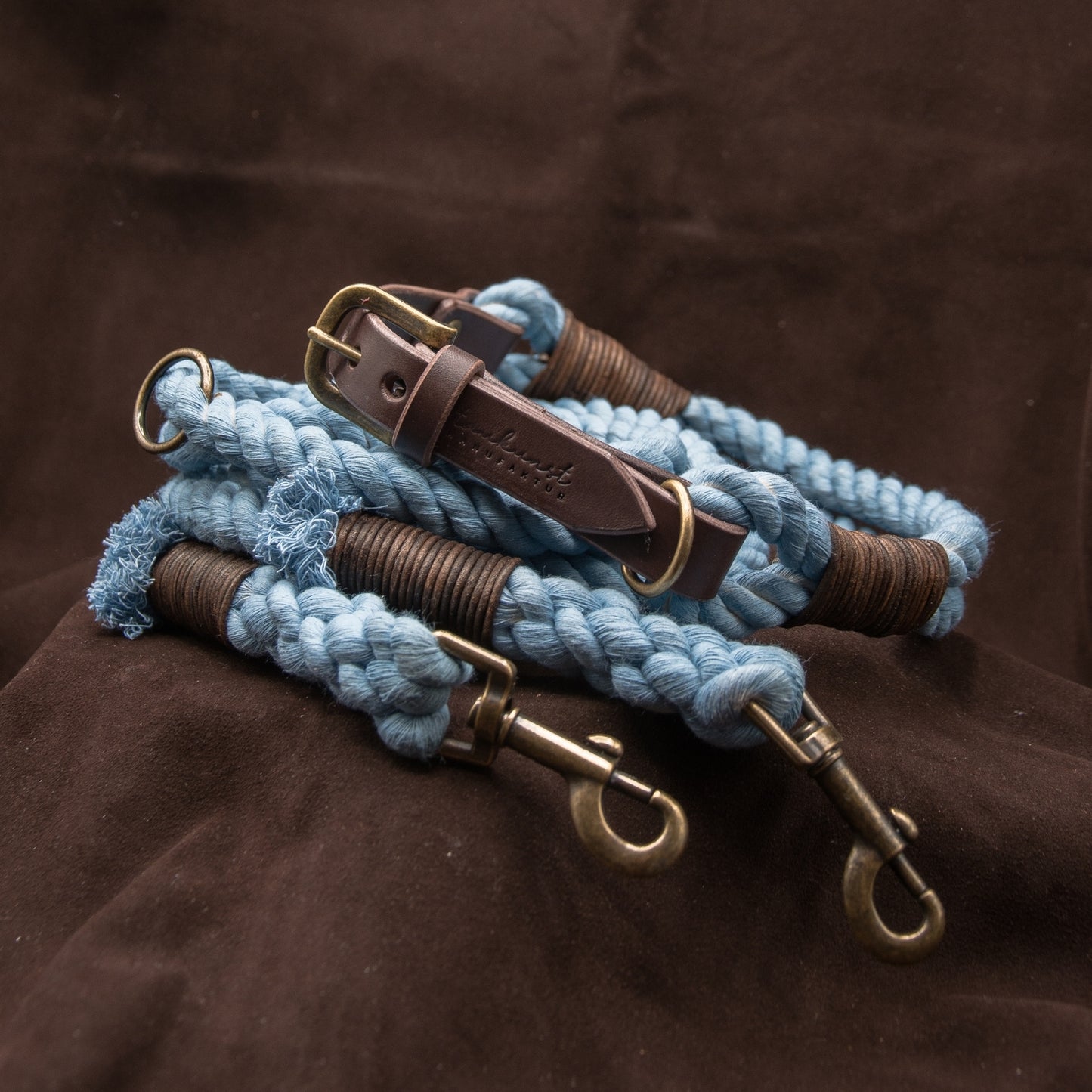 Tauhalsband 'Ahoi' Himmelblau
