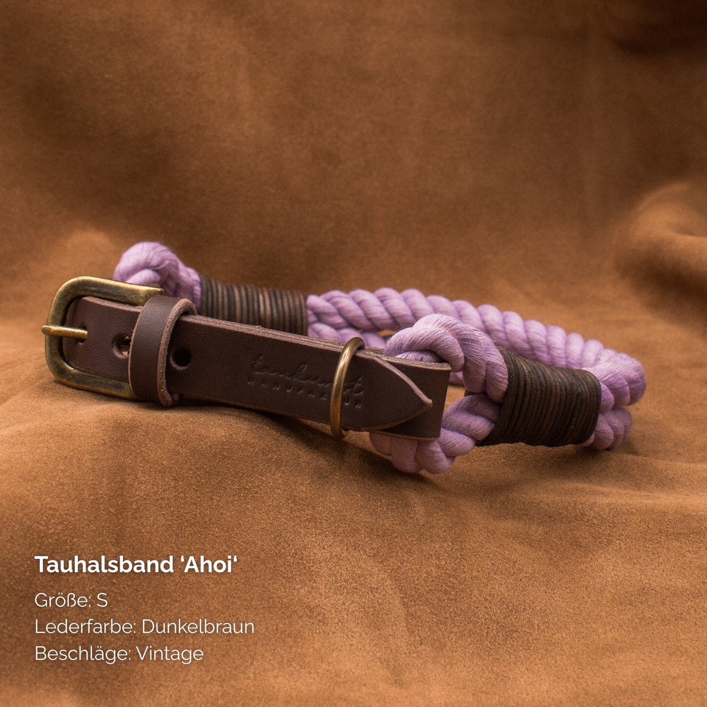 Tauhalsband 'Ahoi‘ Lavendel
