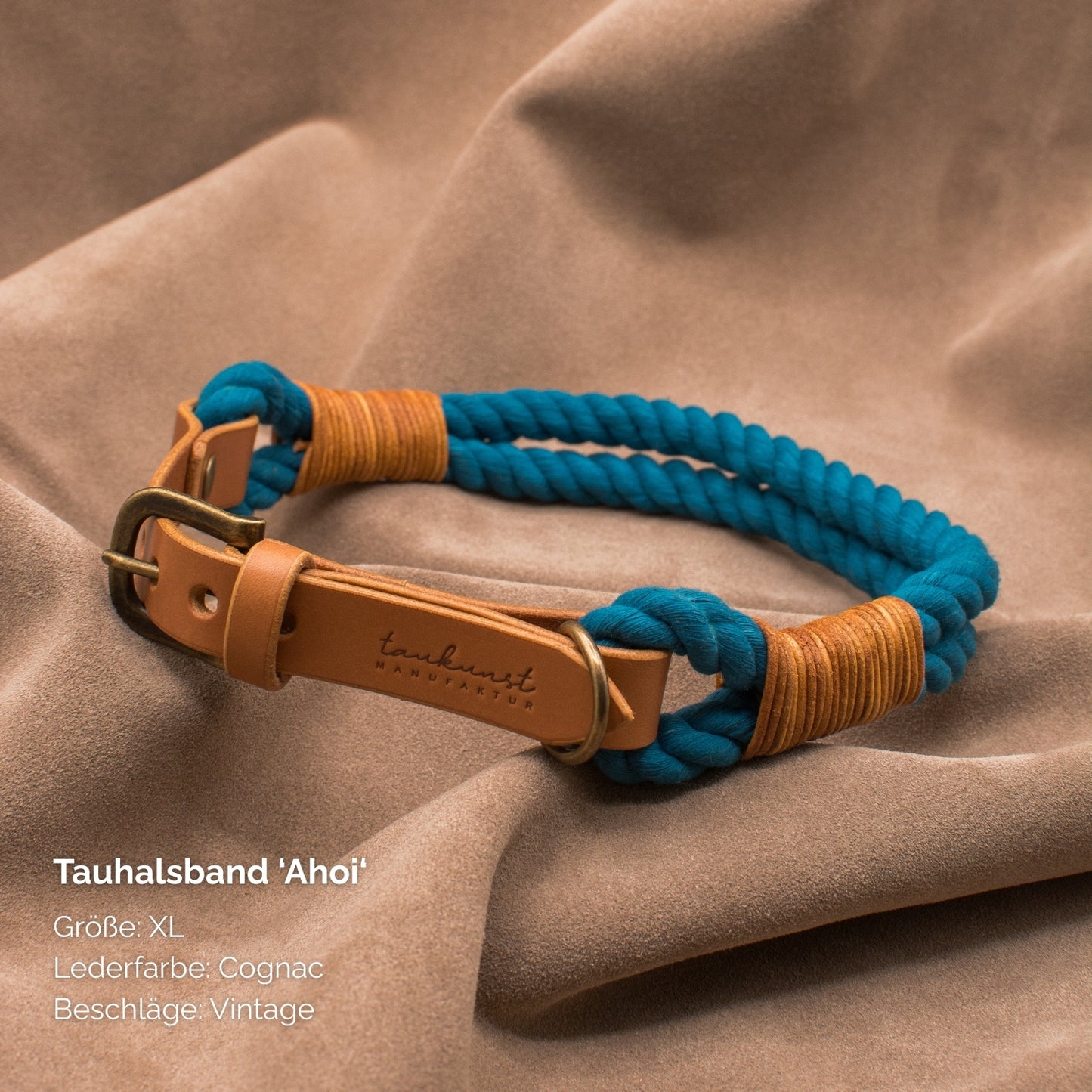 Tauhalsband 'Ahoi‘ Petrol
