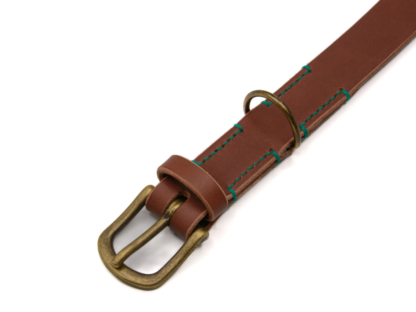 Lederhalsband 'Waldgeist' Braun
