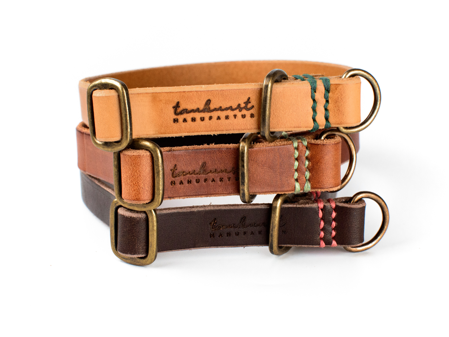 Zugstopp Hundehalsband Leder 'Bella'