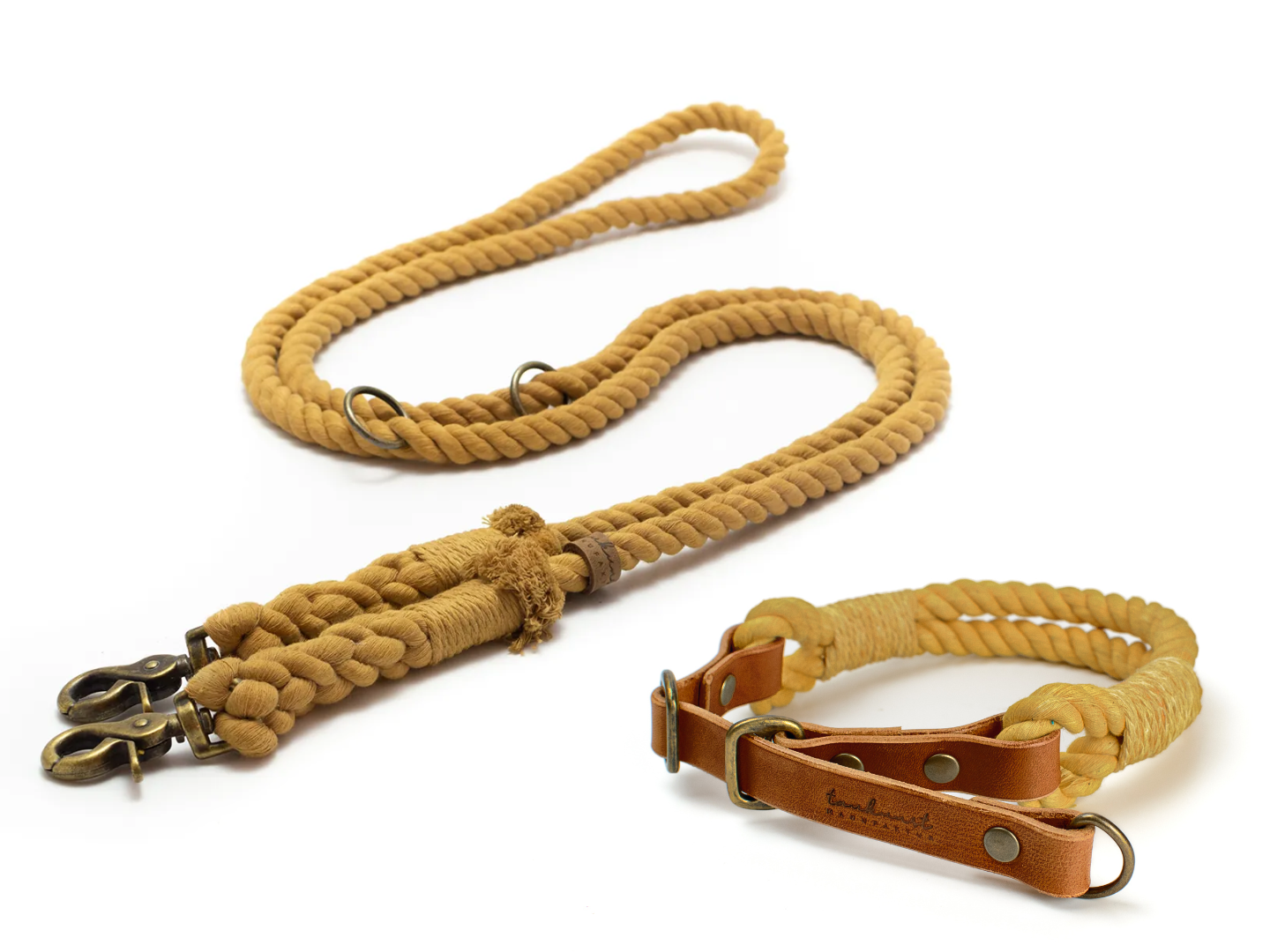 Zugstopp Halsband und Leine Tau Rana