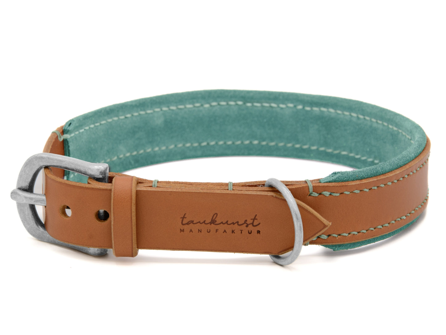 Lederhalsband 'Wildfang' Cognac
