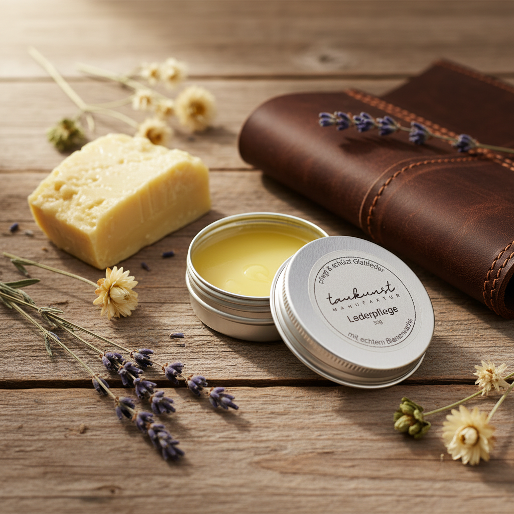 Lifestyle-Foto Lederpflege Bee